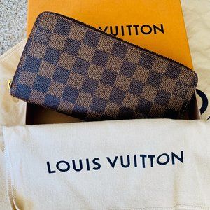 LV ZIPPY WALLET - Damier Ebene - w/ orig receipt